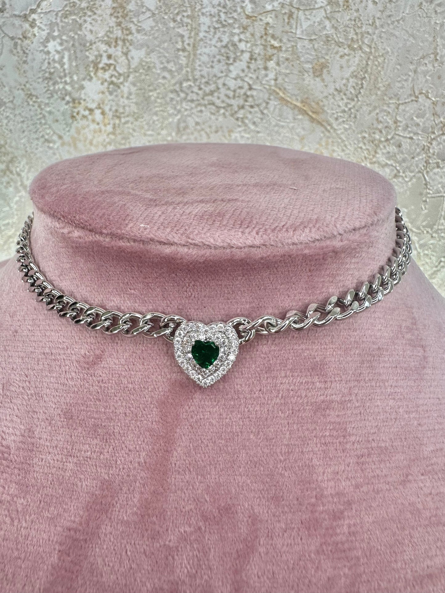 Giro colla ❤️ in strass