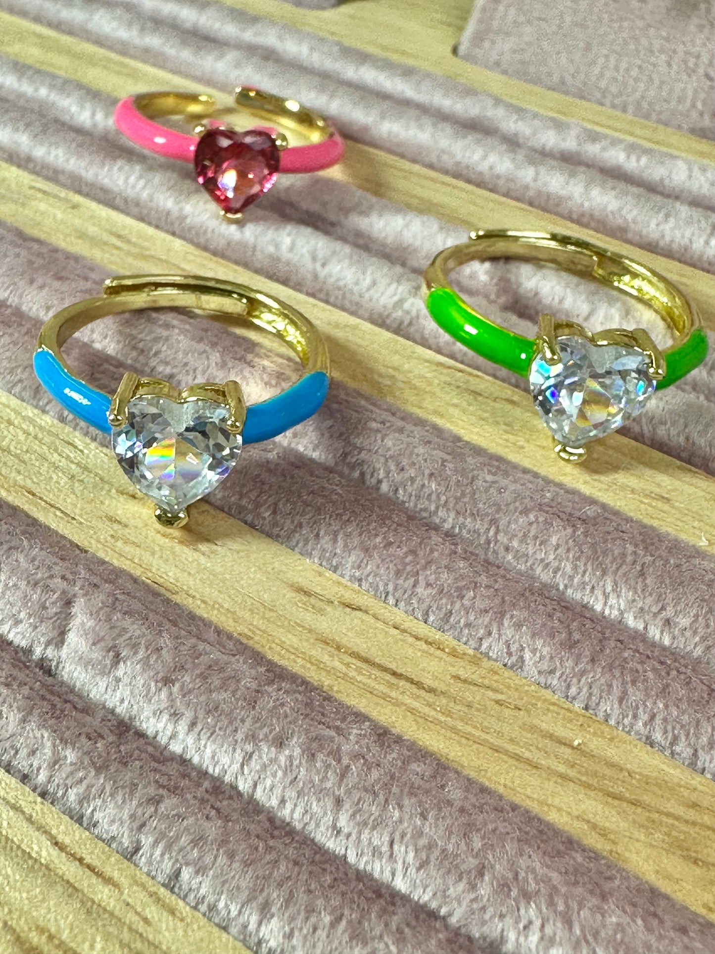 Anelli colorati 💚💙💗