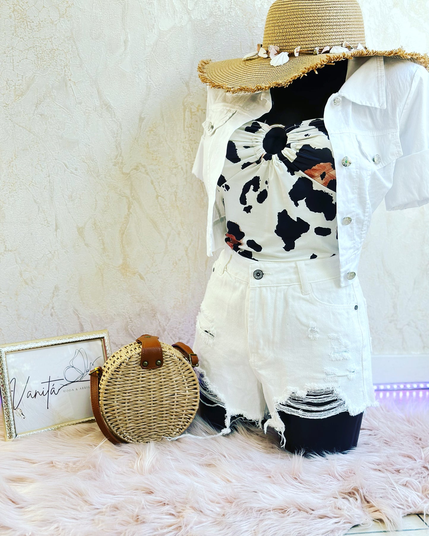 Pantaloncini Bianco