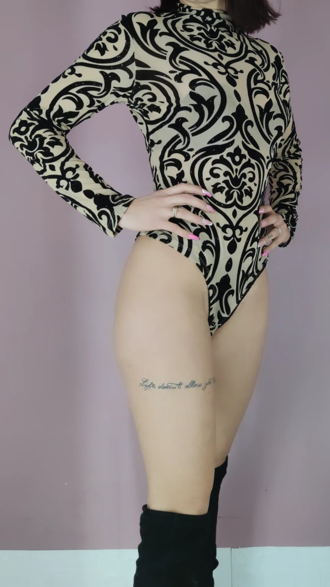 Body semi trasparente