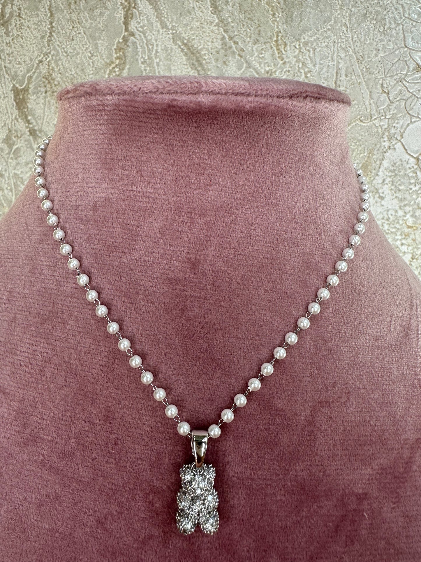 Collana Tedy con perle