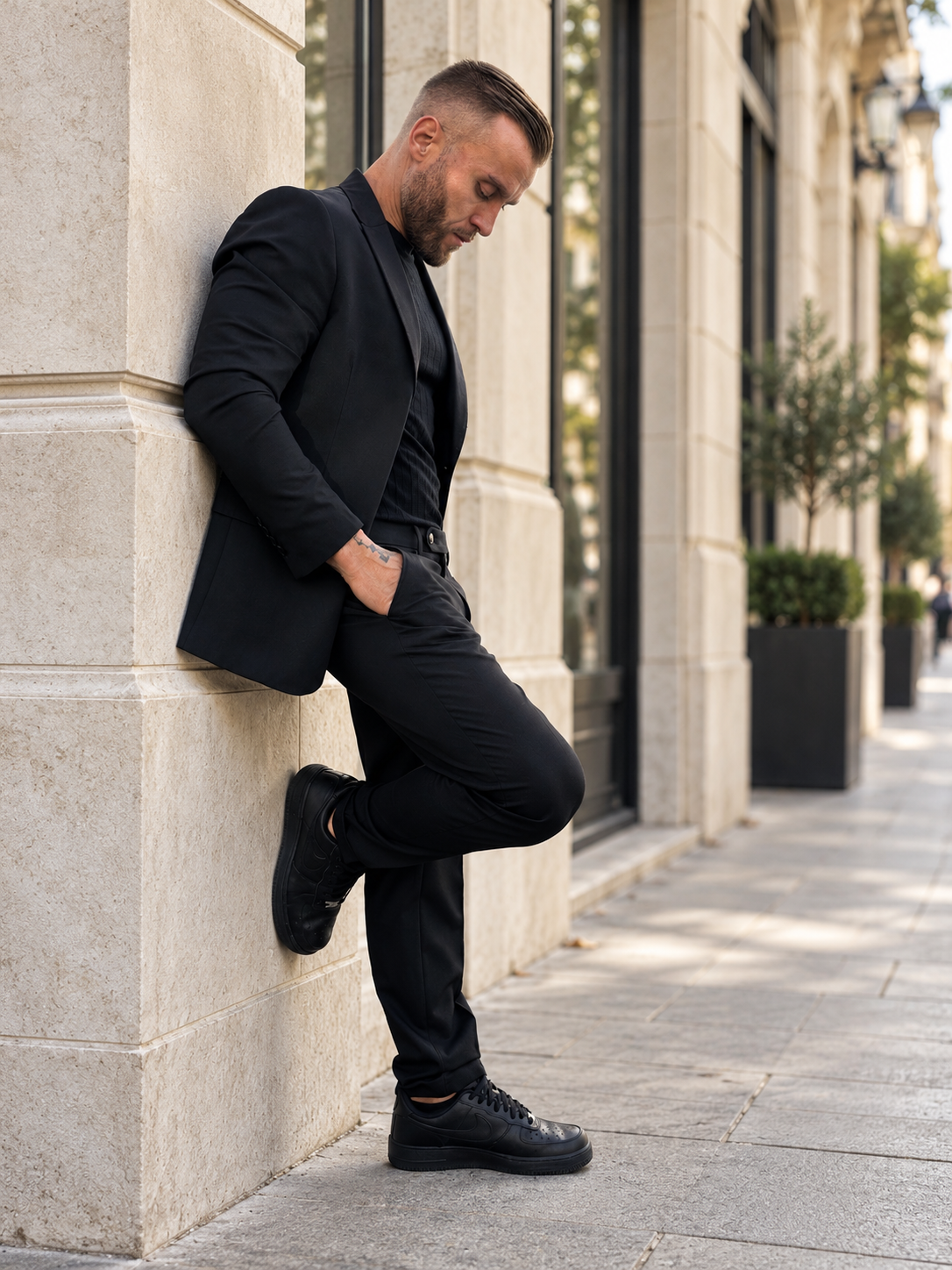 Metropolitan Black – Completo uomo nero