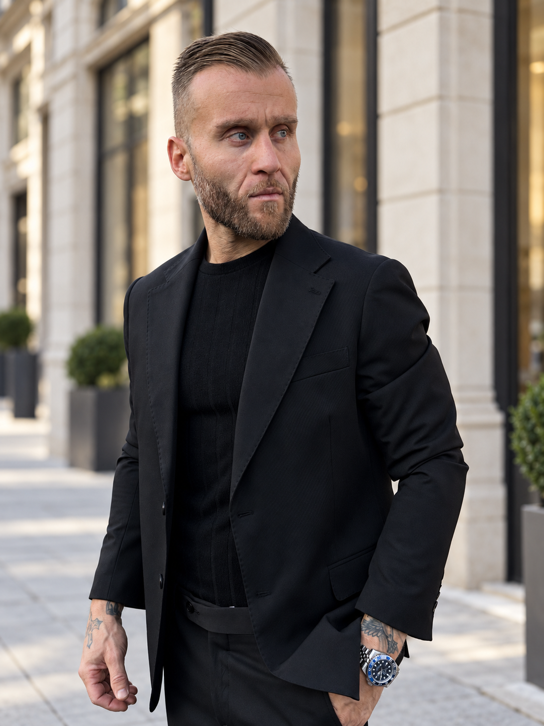 Metropolitan Black – Completo uomo nero