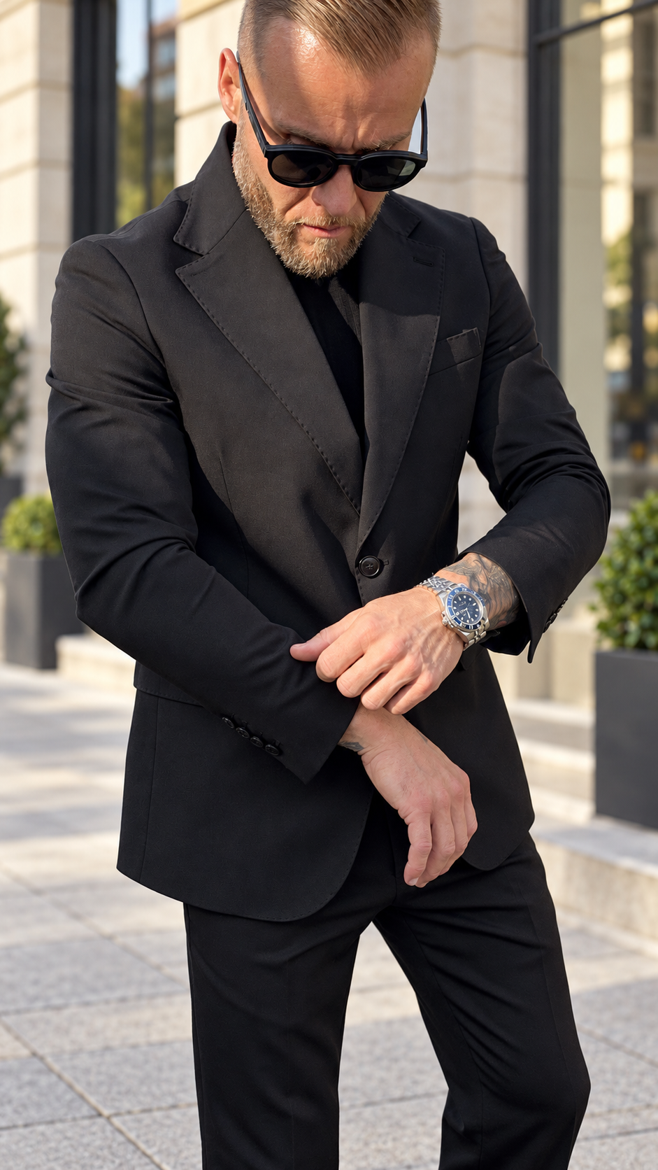 Metropolitan Black – Completo uomo nero