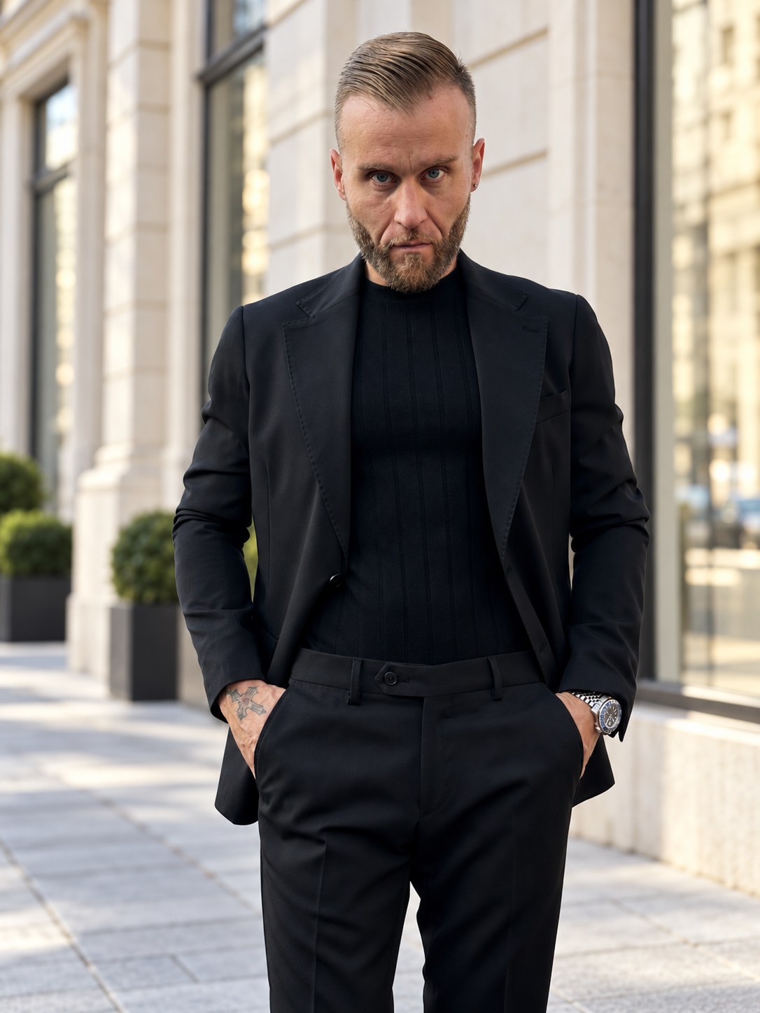 Metropolitan Black – Completo uomo nero