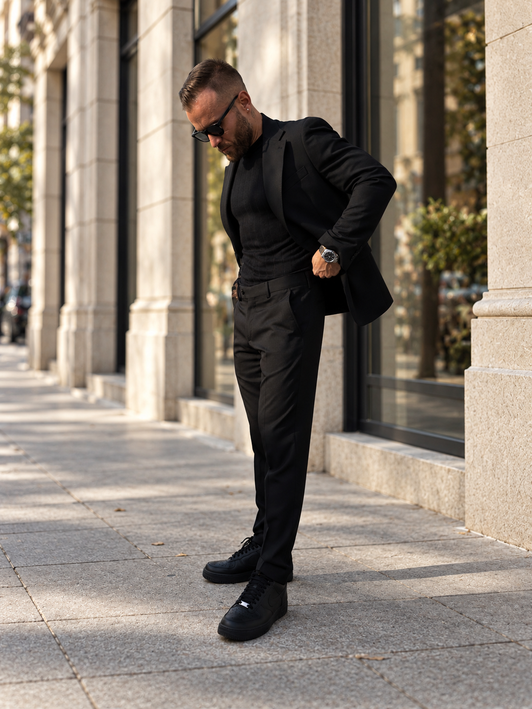 Metropolitan Black – Completo uomo nero