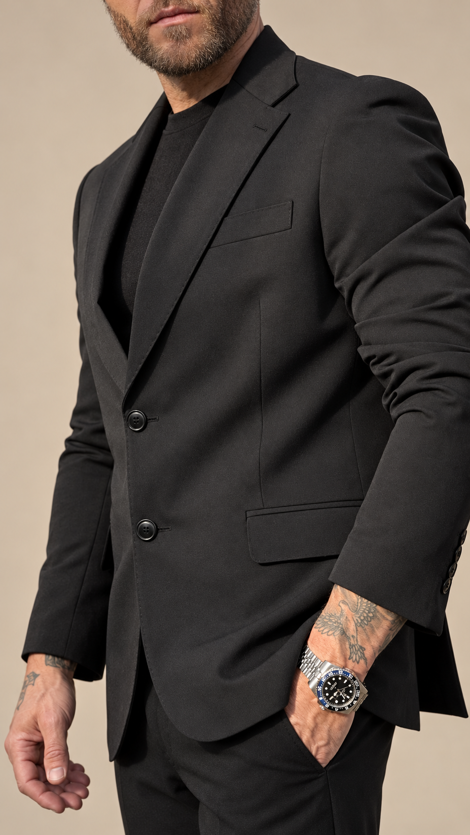 Metropolitan Black – Completo uomo nero