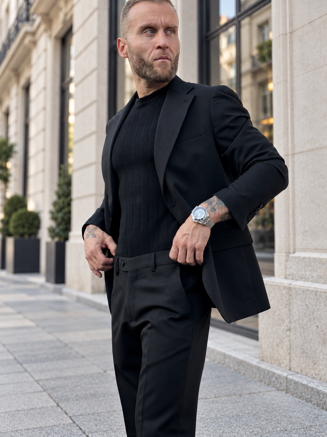 Metropolitan Black – Completo uomo nero